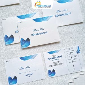 Các loại giấy in thiệp mời