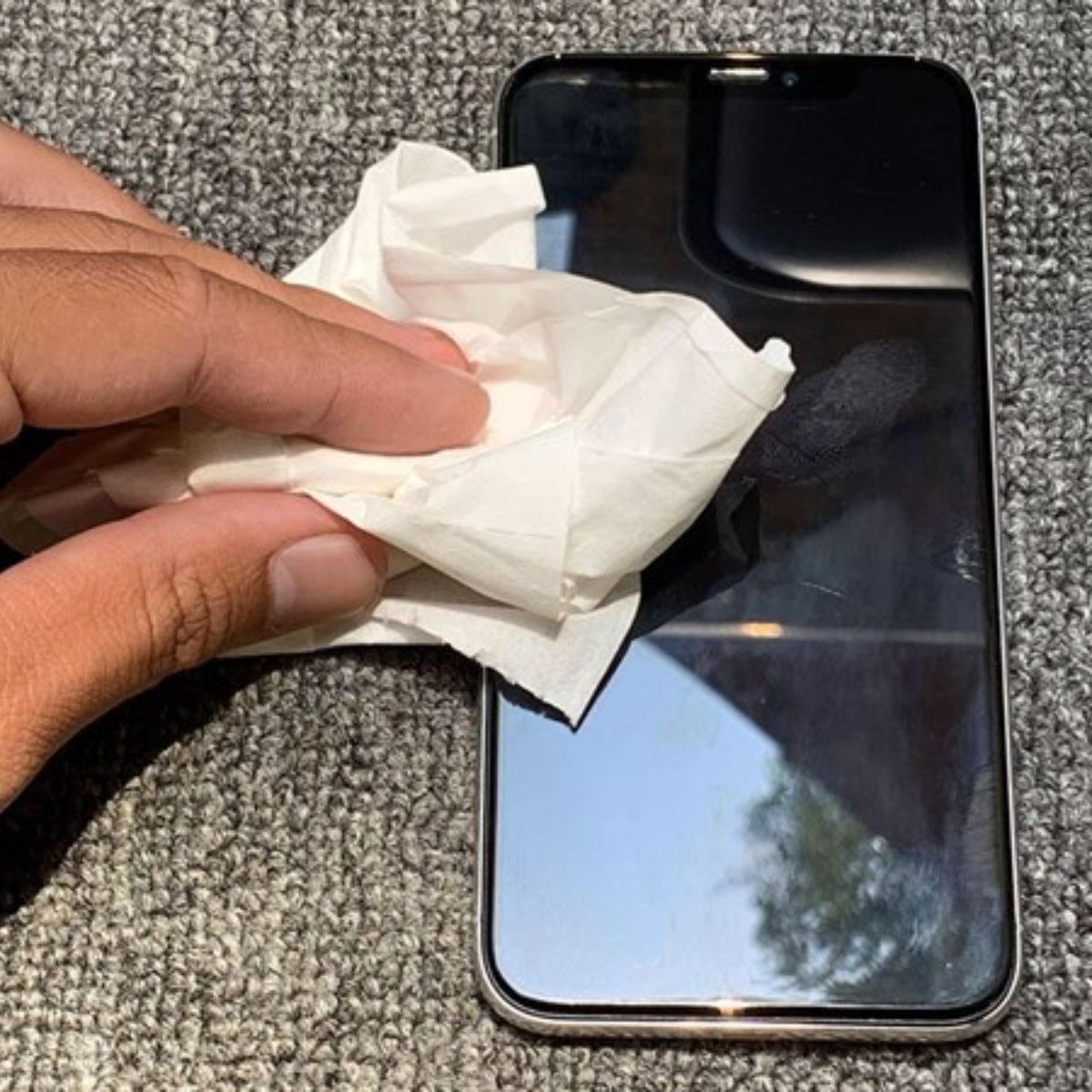 Chuẩn bị trước khi dán