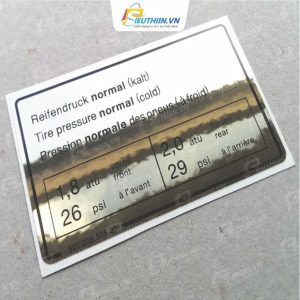 Lớp phủ decal xi bạc