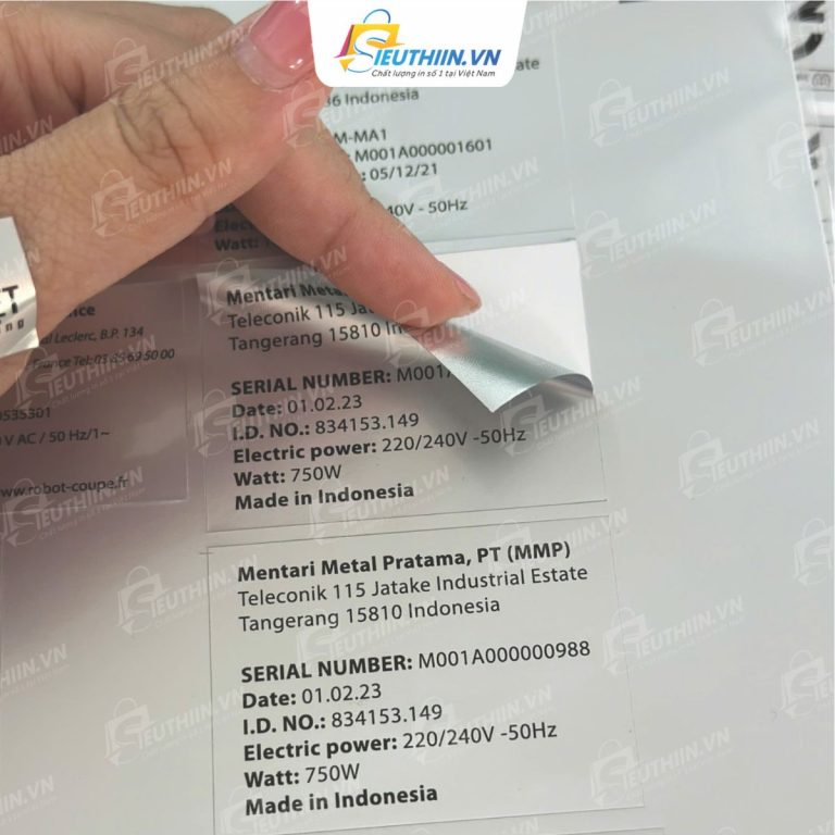 Ưu điểm của lớp phủ kim loại trên decal xi bạc