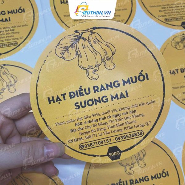 Đặc điểm của decal giấy