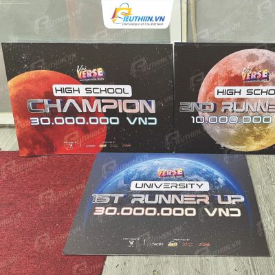 Bảng trao giải thưởng