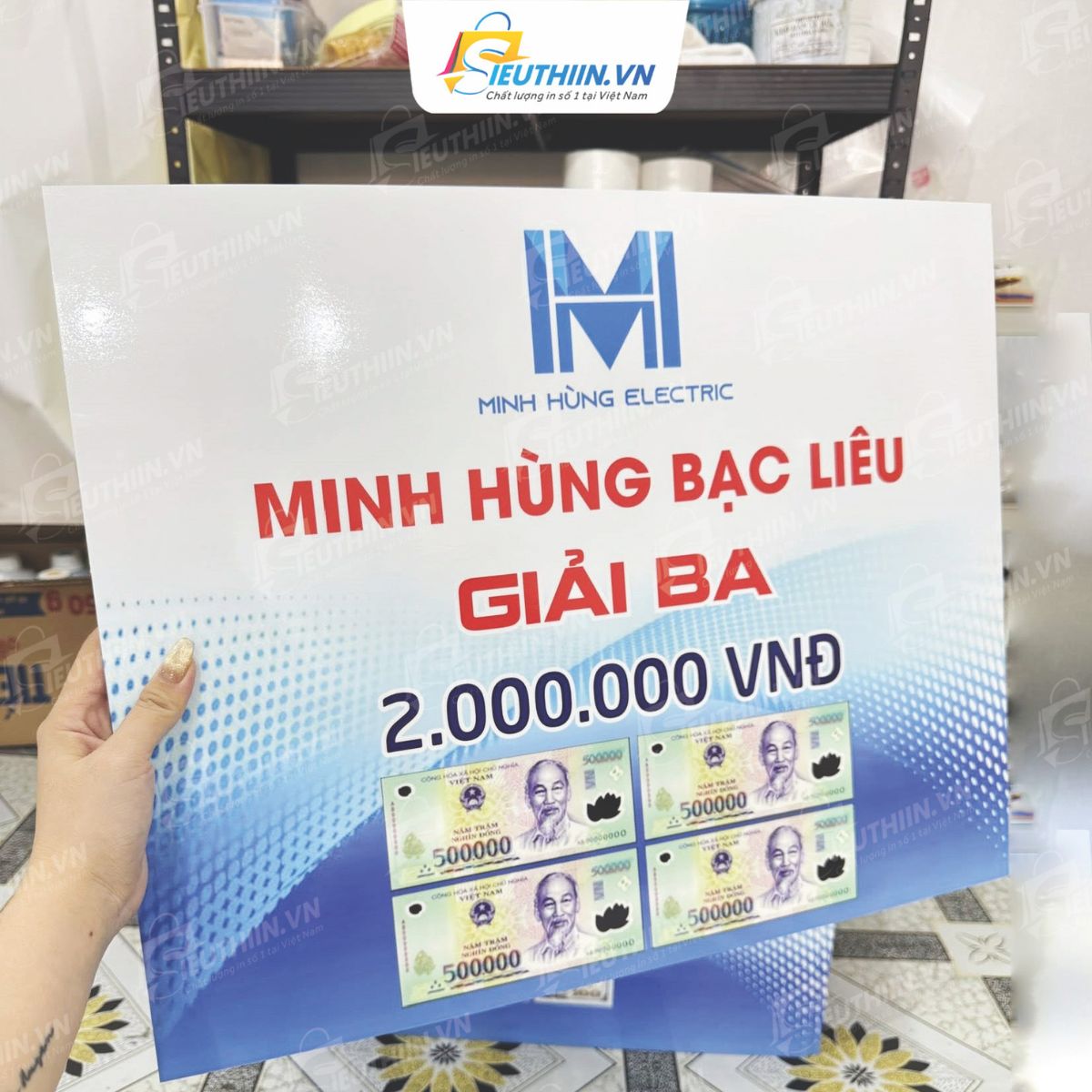 Bảng trao giải đẹp