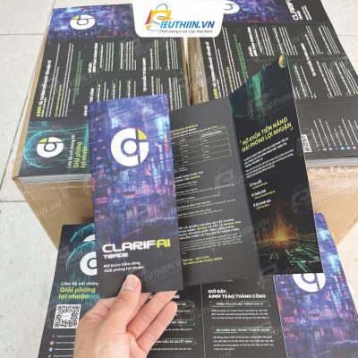 Mẫu brochure đẹp, bắt mắt