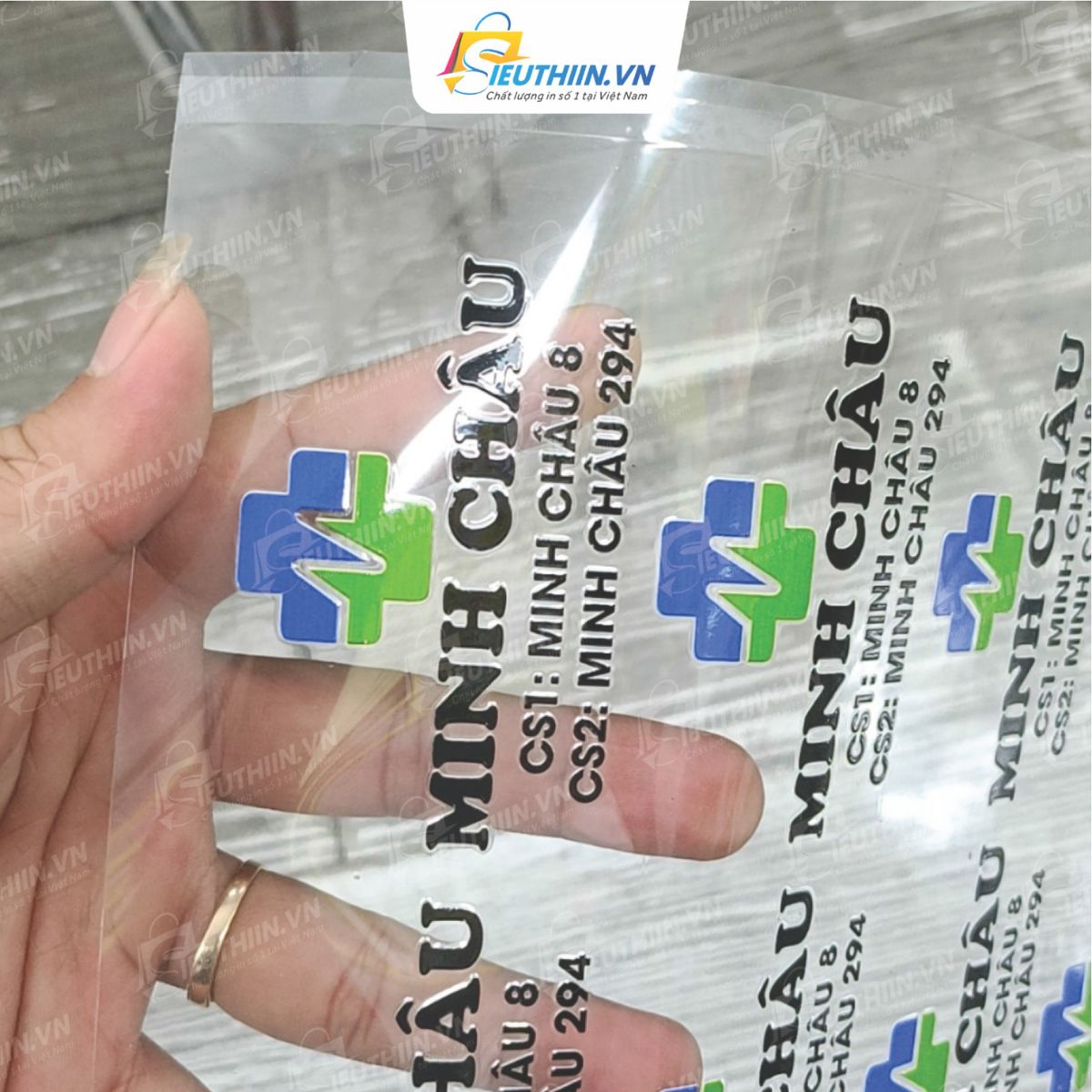 Tem uv cho nhà thuốc a