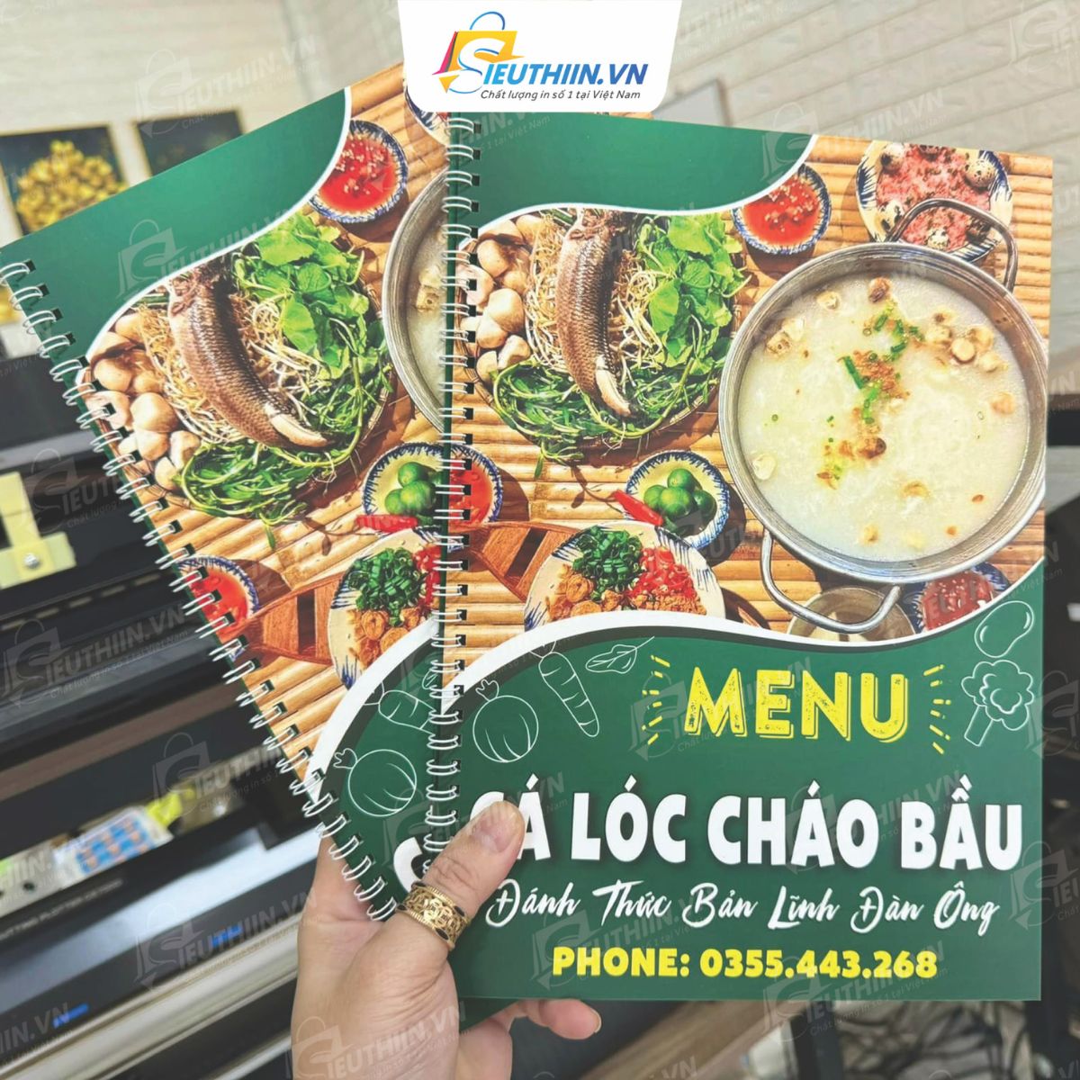 Mẫu thực đơn quán ăn