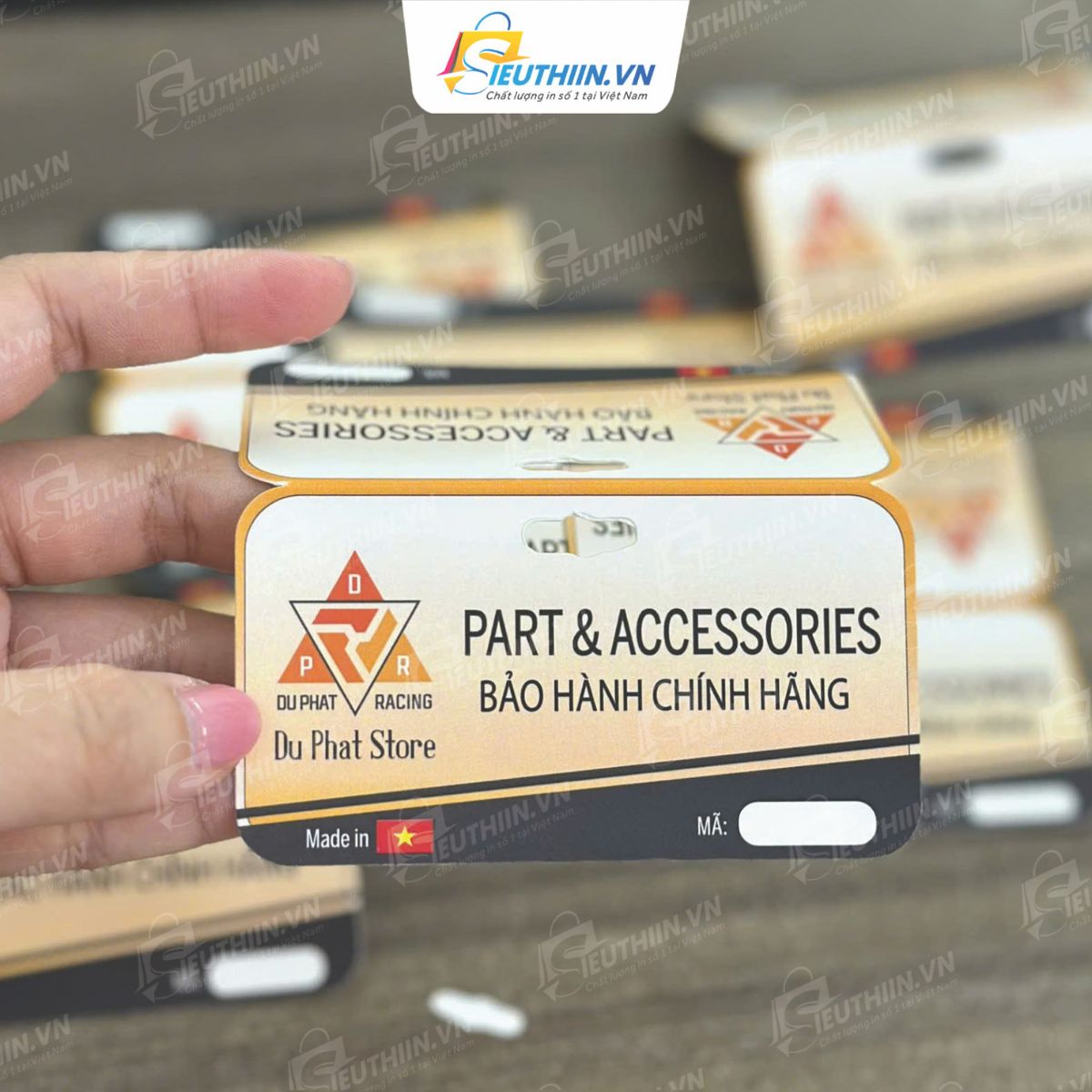 Mẫu tag giấy sản phẩm - 3