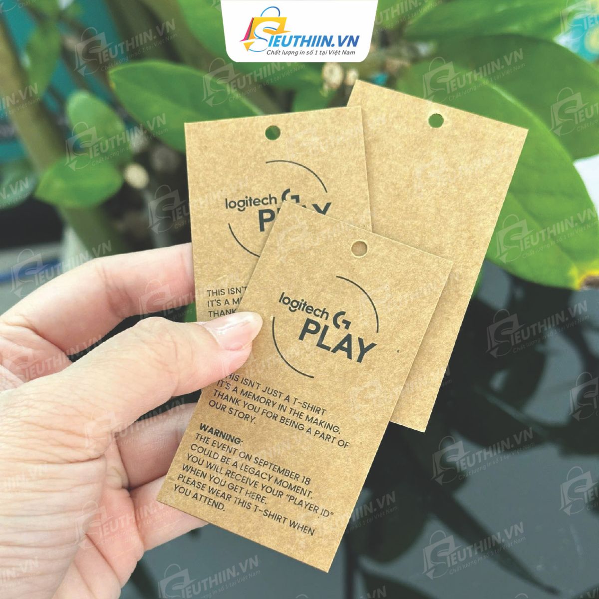 Mẫu tag giấy sản phẩm - 1