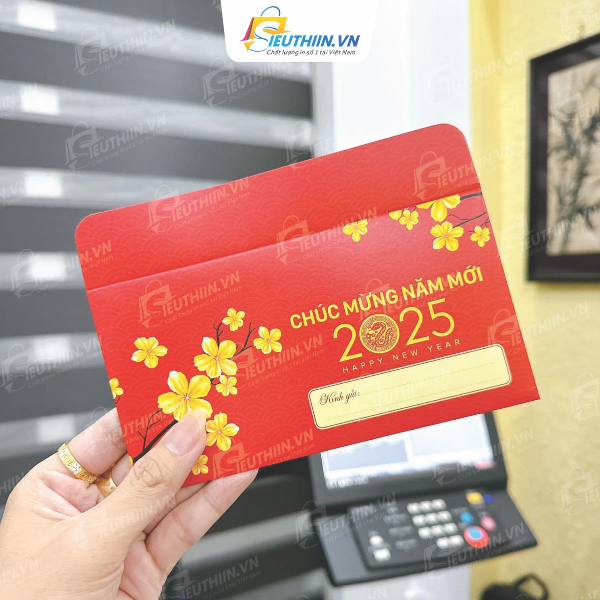 Mẫu thiệp tết ấn tượng - 1