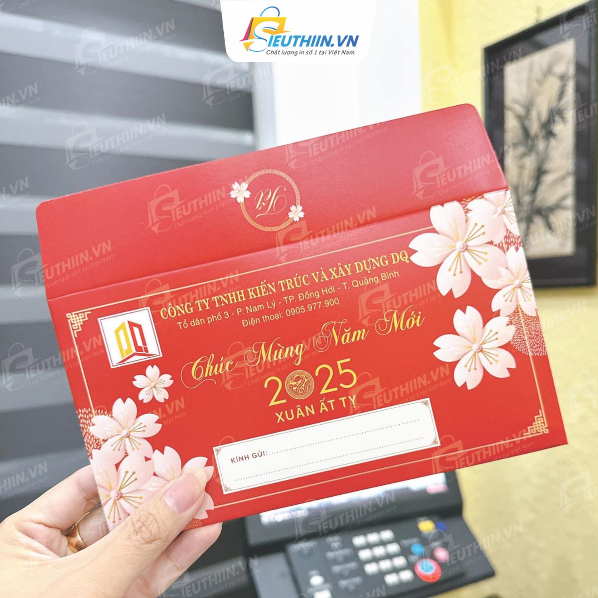 Mẫu thiệp tết ấn tượng - 12