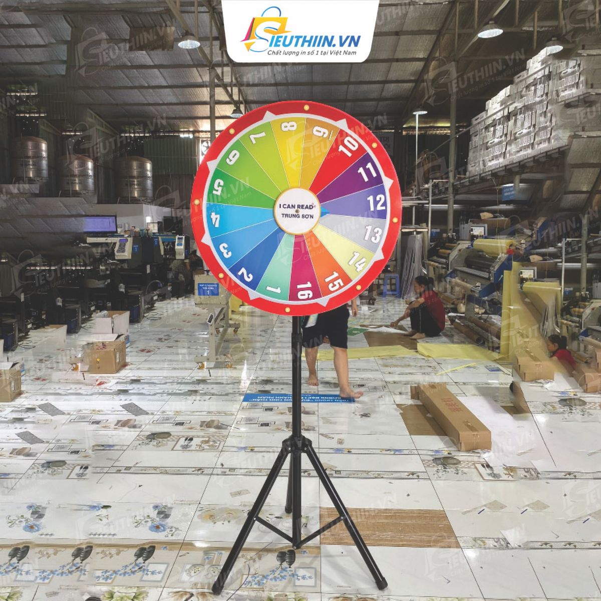 Vòng quay may mắn - Mẫu 7