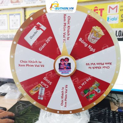 Vòng quay may mắn - Mẫu 5
