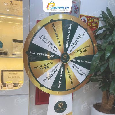 Vòng quay may mắn - Mẫu 8