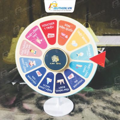Vòng quay may mắn - Mẫu 9