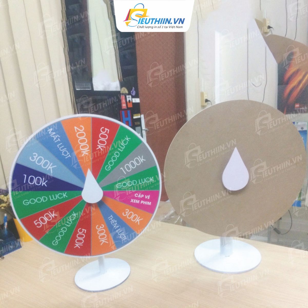 Vòng quay may mắn - Mẫu 10