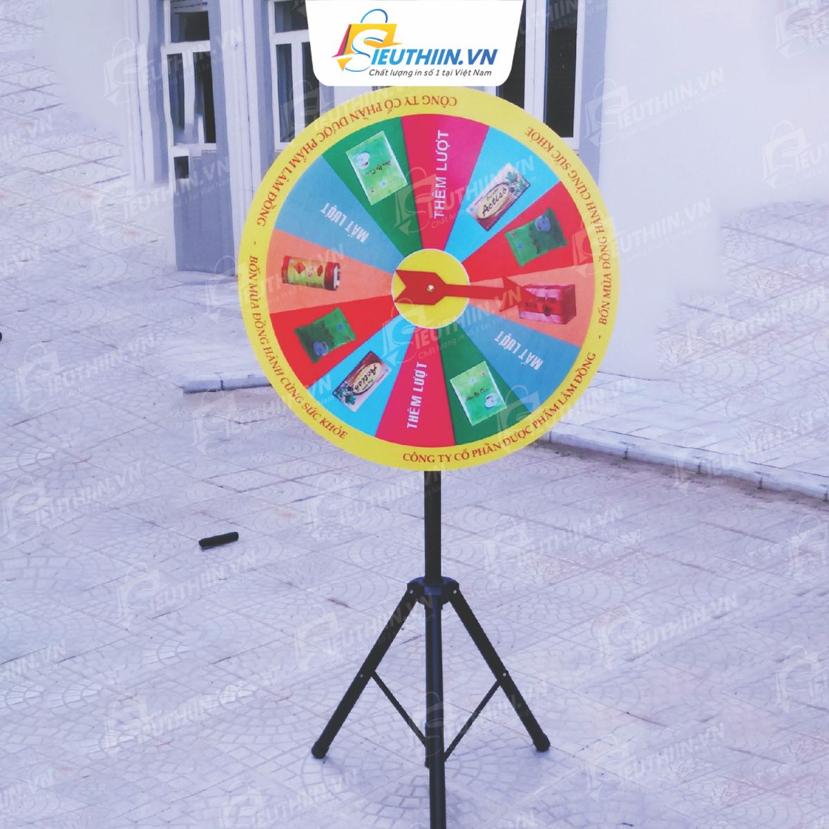 Vòng quay may mắn - Mẫu 1