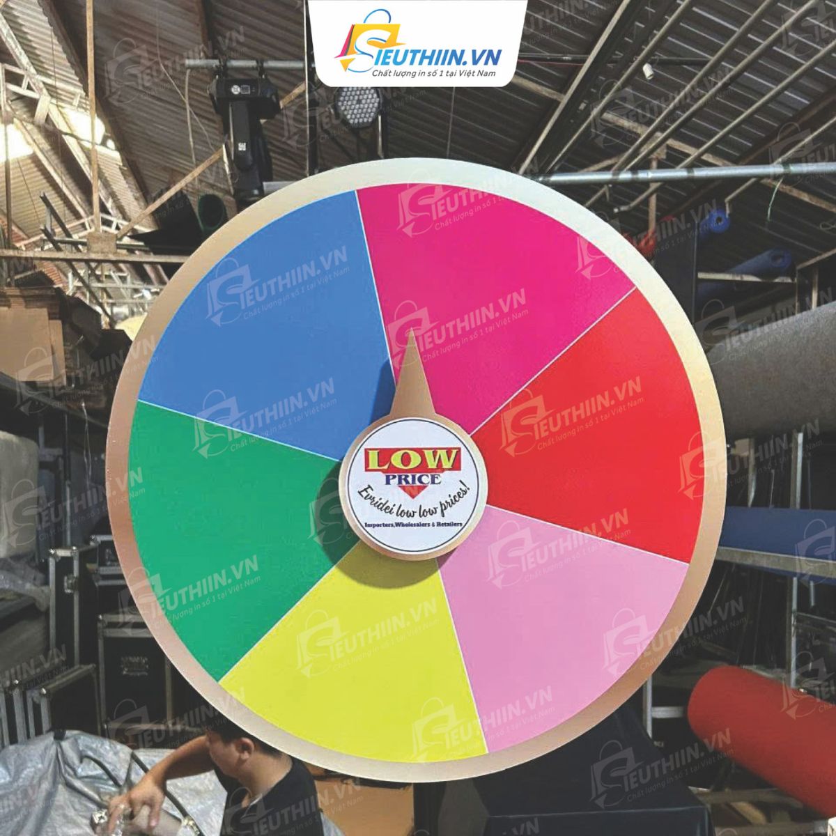 Vòng quay may mắn - Mẫu 3