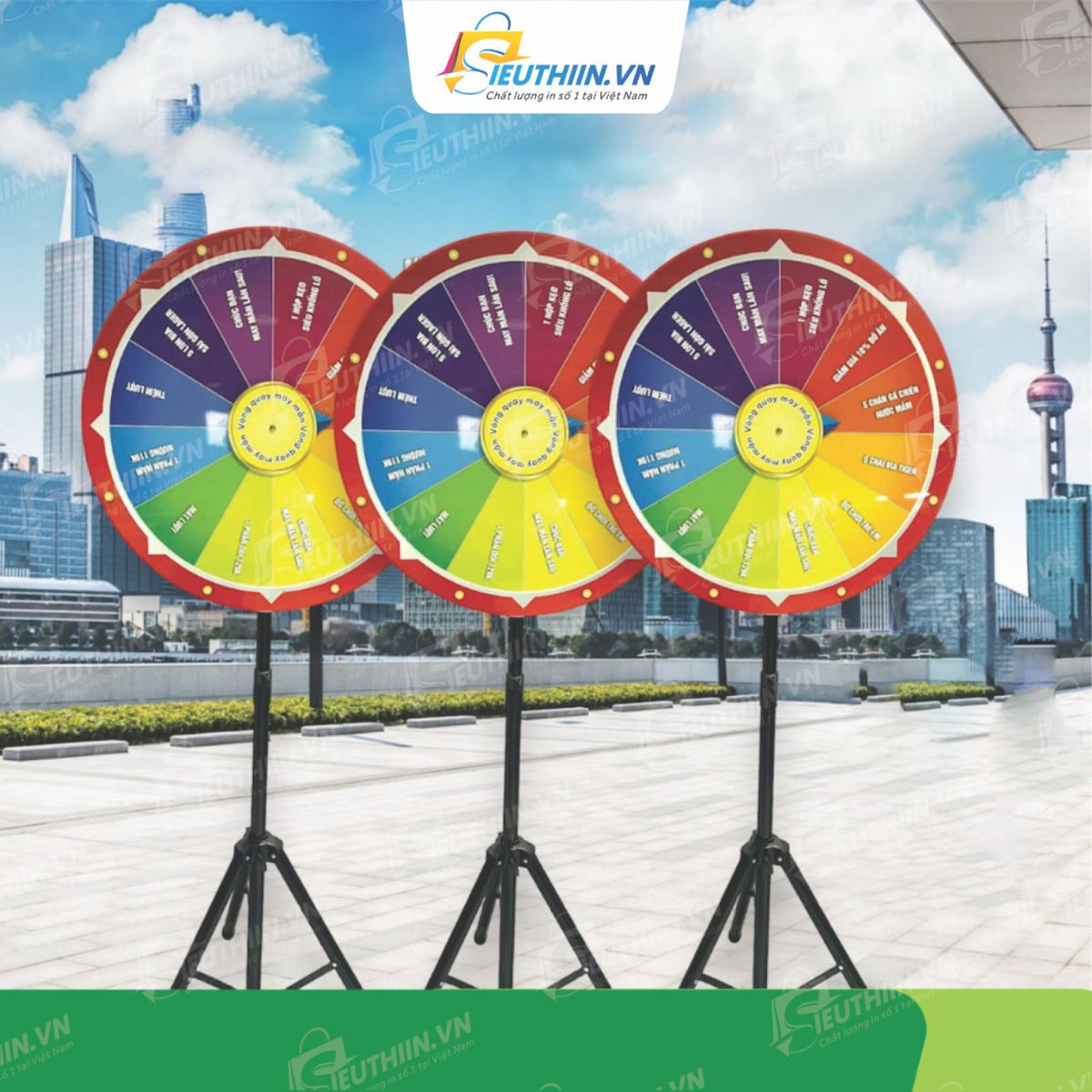 Vòng quay may mắn - Mẫu 4