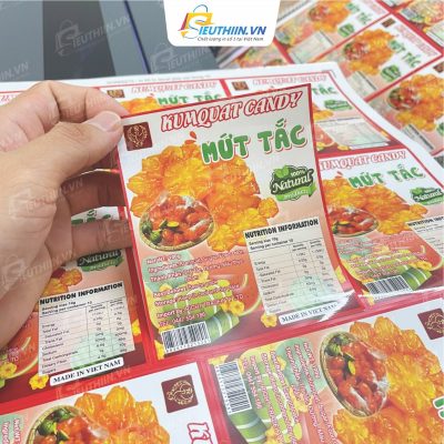 Mẫu tem nhãn dán quà tết đẹp - Hình 23