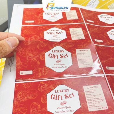 Mẫu tem nhãn dán quà tết đẹp - Hình 20