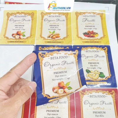 Mẫu tem nhãn dán quà tết đẹp - Hình 2