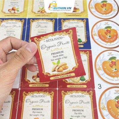 Mẫu tem nhãn dán quà tết đẹp - Hình 39