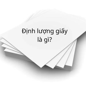Định lượng giấy là gì?