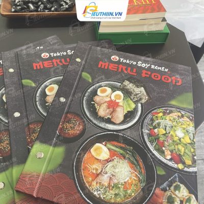 Menu nhà hàng đẹp
