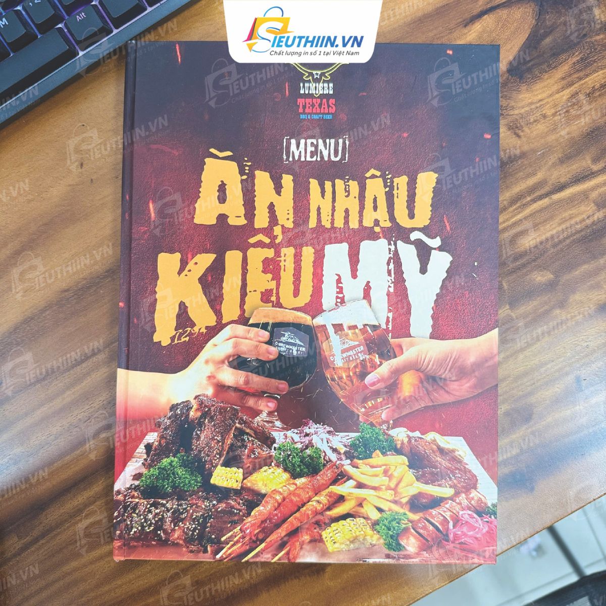 Các loại menu nhà hàng, quán ăn phổ biến