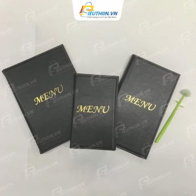 Menu cao cấp cho các nhà hàng