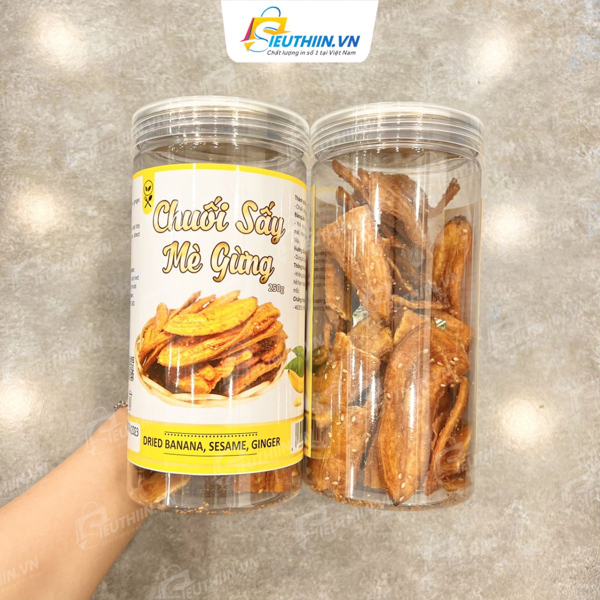 Tem nhãn chuối sấy chuyên nghiệp - 09