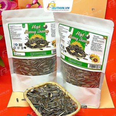 Mẫu tem nhãn hạt hướng dương - 16