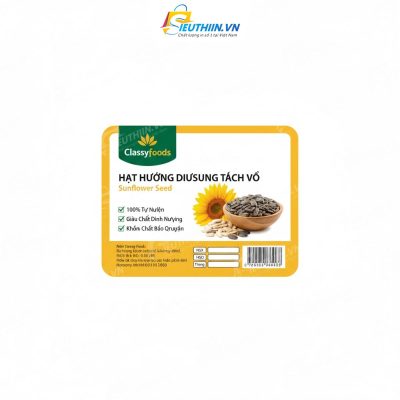 Mẫu tem nhãn hạt hướng dương - 3