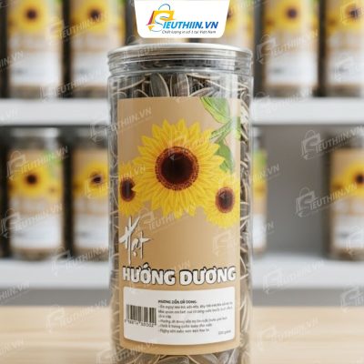 Mẫu tem nhãn hạt hướng dương - 6