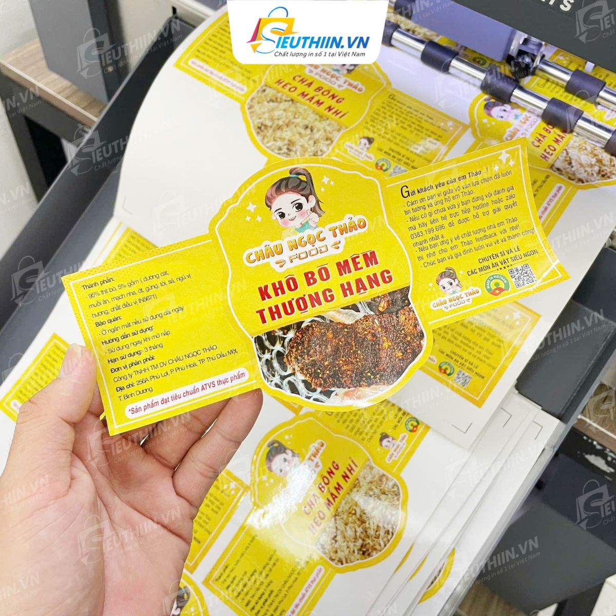 Tem khô bò thượng hạng