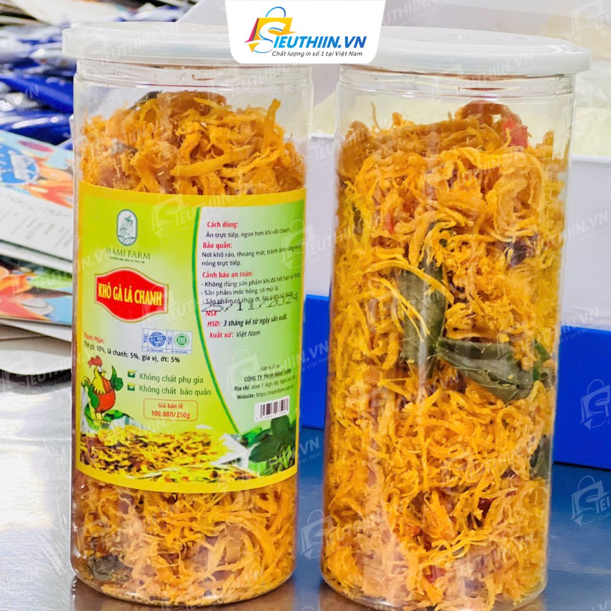 Tem nhãn khô gà đẹp, ấn tượng - 25