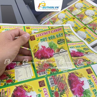 Tem nhãn mức dừa