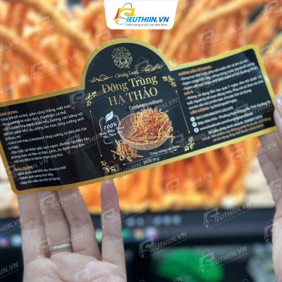 Tem thực phẩm đông trùng hạ thảo