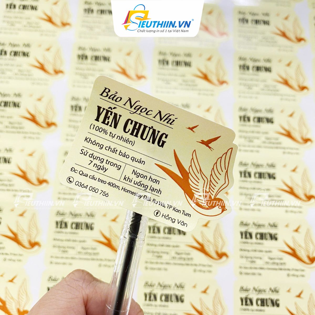 Tem yến sào đẹp, bắt mắt - 23