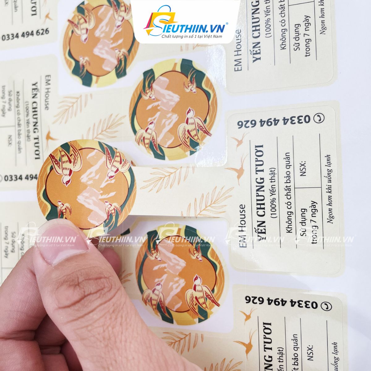 Tem yến sào đẹp, bắt mắt - 27