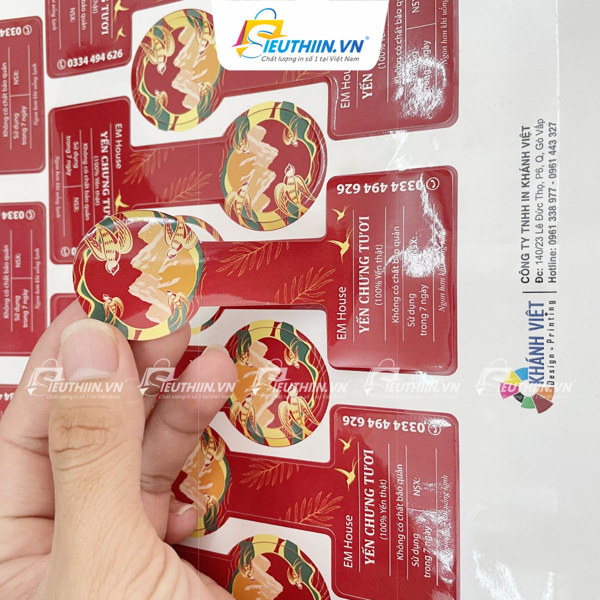 Tem yến sào đẹp, bắt mắt - 28