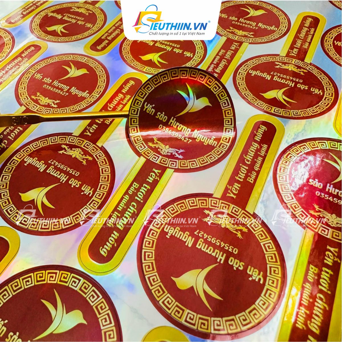 Tem yến sào đẹp, bắt mắt - 4