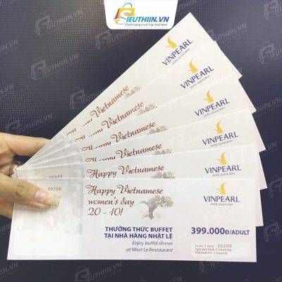 Phiếu giảm giá dịch vụ