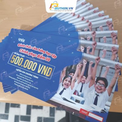 Voucher giảm giá bắt mắt