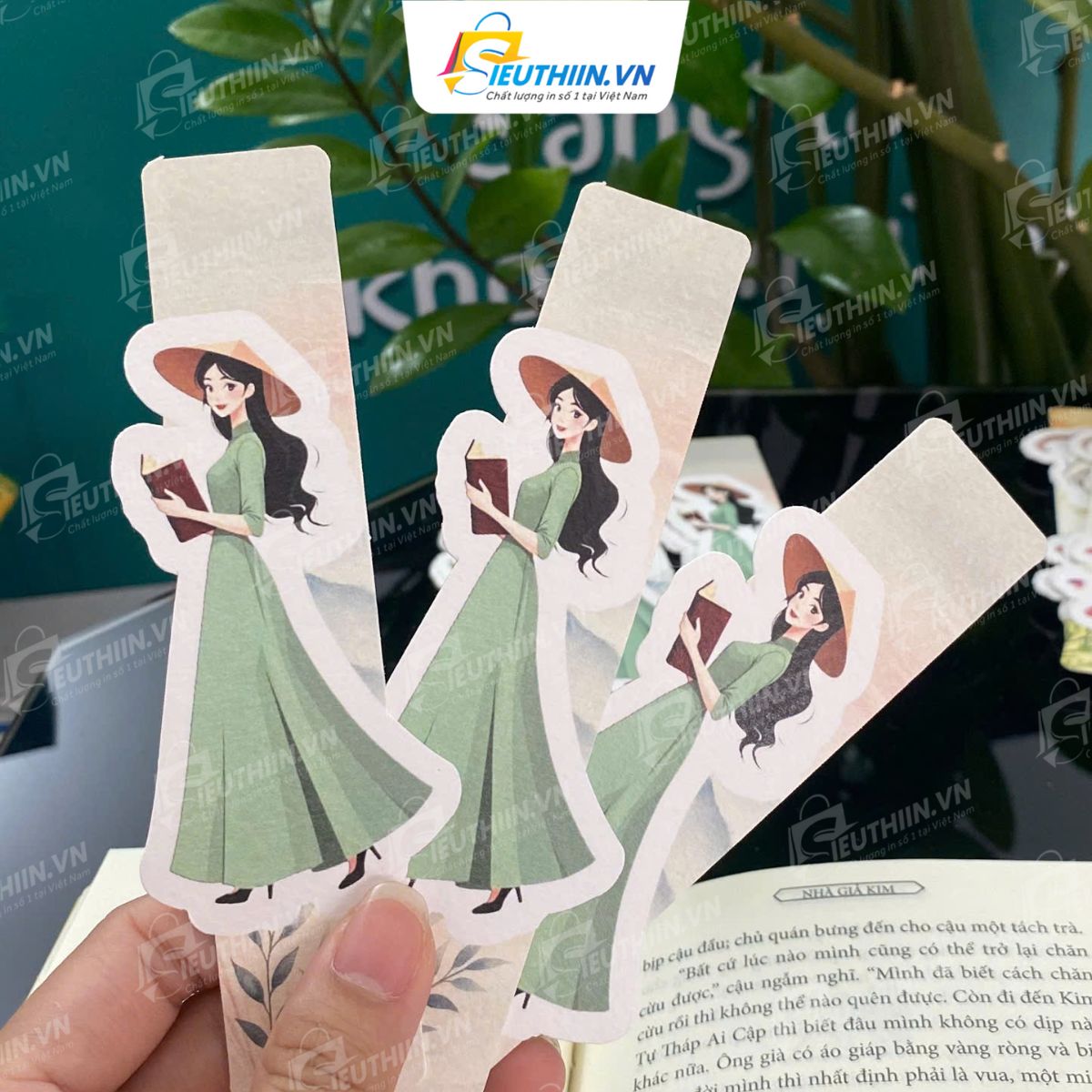 Mẫu bookmark, thẻ đánh dấu sách đẹp - 12