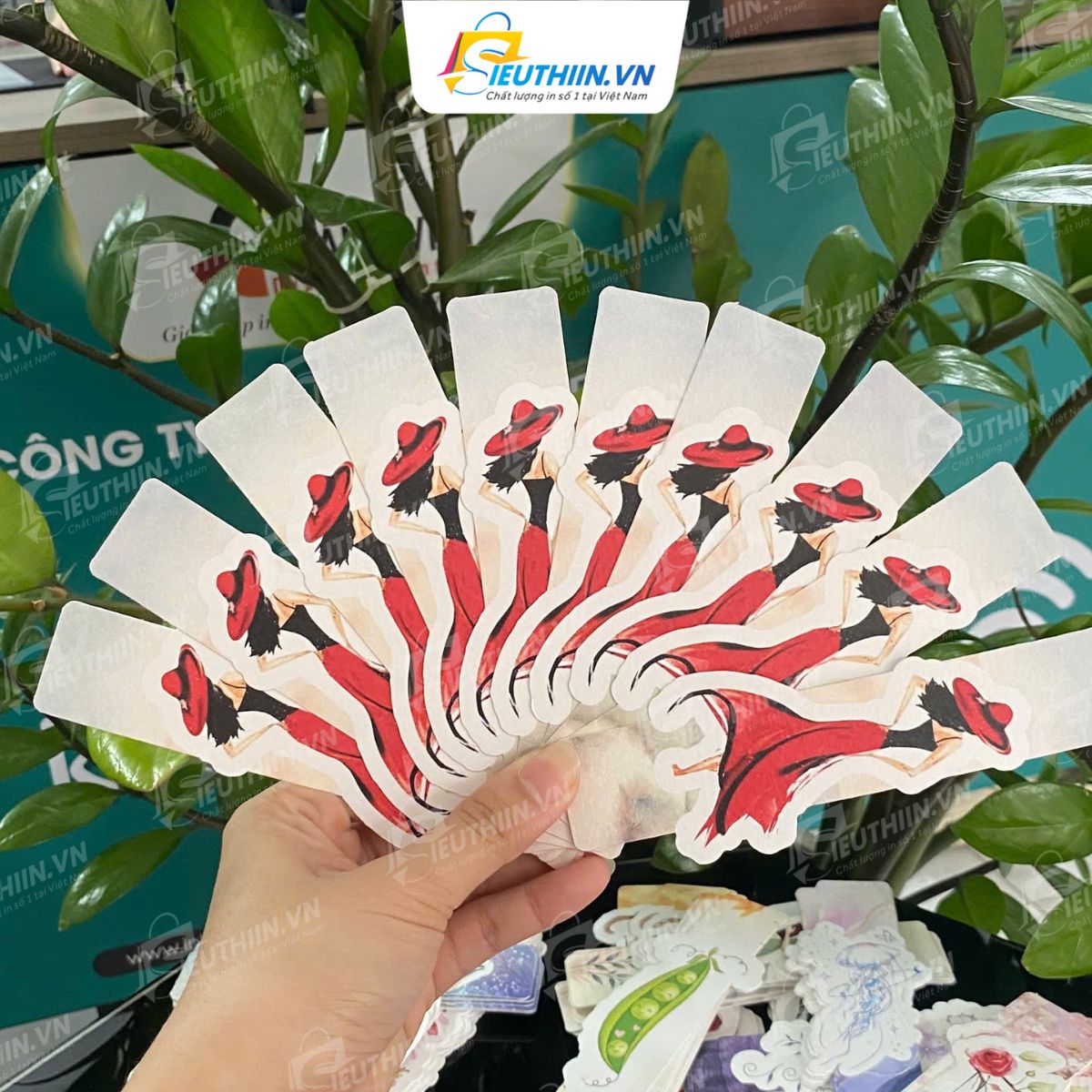 Mẫu bookmark, thẻ đánh dấu sách đẹp - 13