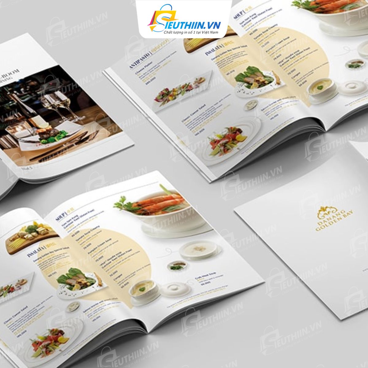 Thực đơn nhà hàng Hàn Quốc tinh tế