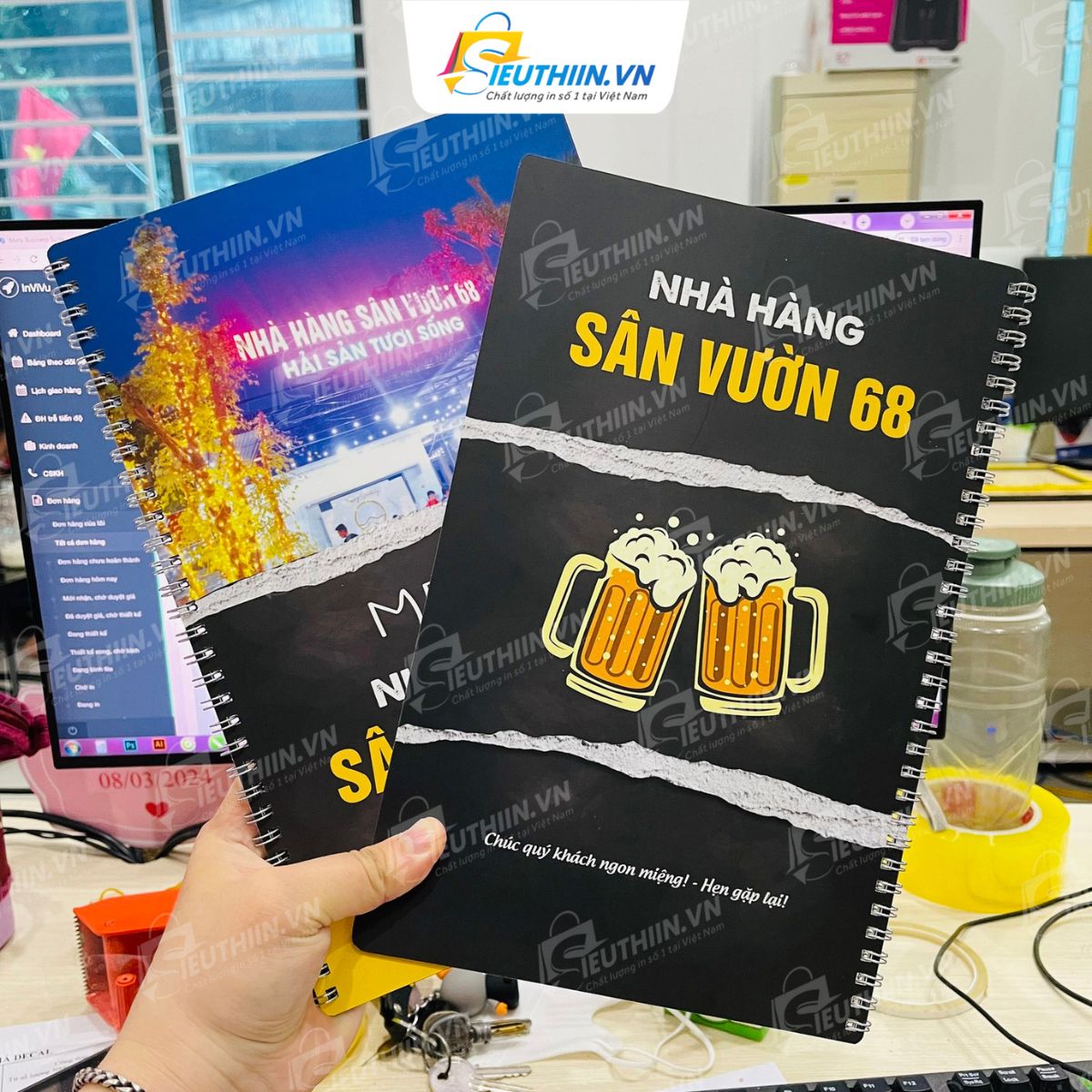 Thực đơn nhà hàng Việt