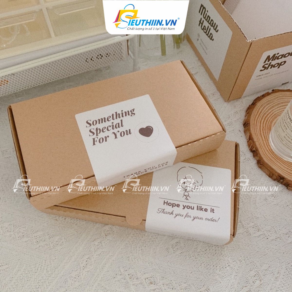 Tem thank you, tem cảm ơn độc đáo - Mẫu 4