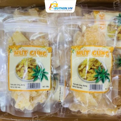 Mẫu tem nhãn mứt gừng đẹp, chuyên nghiệp - 5